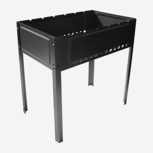 Мангал сборный без шампуров 50*50*30см
