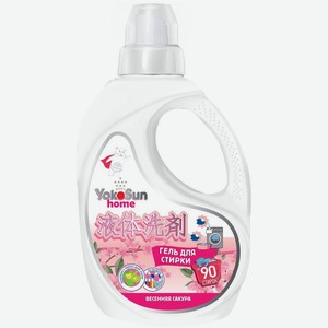 Гель для стирки YokoSun Весенняя сакура 2.1л, 1 шт