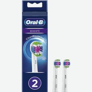 Насадки для электрической зубной щетки Oral-B 3D White EB18 2шт 10 г