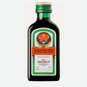 Ликер Jagermeister Германия, 0,04 л