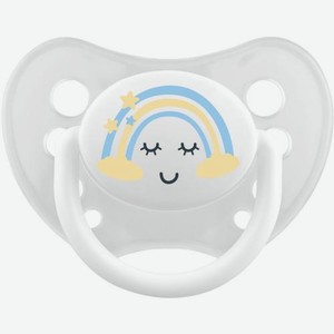 Пустышка Lubby силиконовая от 6 месяцев 8 г
