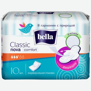 Прокладки БЕЛЛА, Классик Нова комфорт драйнет