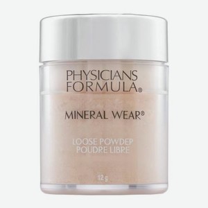 Пудра для лица Physicians Formula Mineral Wear SPF15 рассыпчатая натуральный 12 г