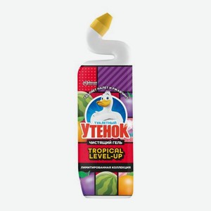 Чистящий гель для унитазов Фруктовый Туалетный Утенок 800мл 800 г