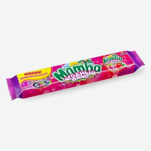 Конфеты Mamba ягодный Bang ассорти жевательные, 79.5г