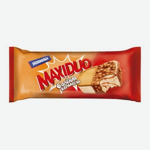 Мороженое Maxiduo сэндвич соленая карамель 94г 94 г