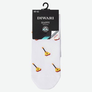 Носки мужские DIWARI белые, р. 25