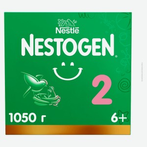 Смесь сухая молочная Nestogen 2 с 6 мес. БЗМЖ, 1,05 кг