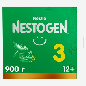 Молочко детское Nestogen 3 с 12 мес. БЗМЖ, 900 г