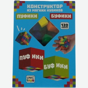 Игрушка Unic-Toys Конструктор мягкие блоки, 35 г