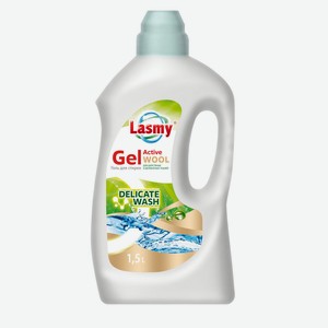 Гель Lasmy для стирки шерстяных и деликатных тканей 1,5 л. (Окей)