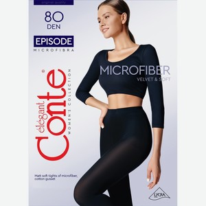 Колготки женские CONTE Episode 80 den mocca 2