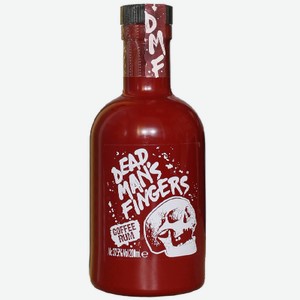 Напиток спиртной Dead Man s Fingers на основе рома со вкусом кофе 37.5%, 200мл