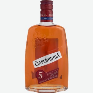 Коньяк Старейшина 5 лет 40% 250мл 250 г