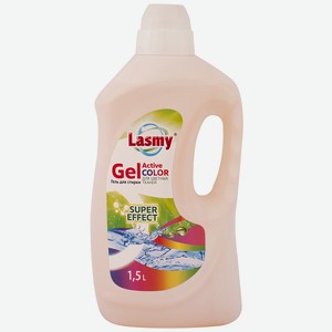 Гель Lasmy для стирки цветных тканей 1,5 л. (Окей)
