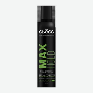 Мусс для волос Максимально сильная фиксация Max Hold Syoss 250мл 250 г