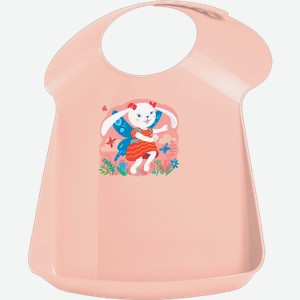 Нагрудник Пластишка с аппликацией пластиковый в ассортименте 62 г