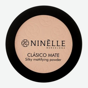 Пудра для лица Ninelle матовая Clasico Mate тон 201 Светлый бежевый 8 г