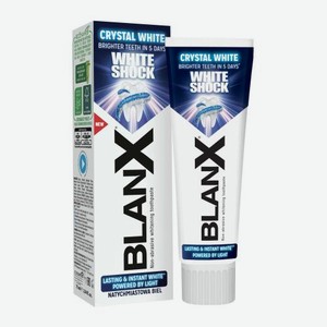 Зубная паста BlanX White Shock Мгновенное отбеливание зубов 75мл