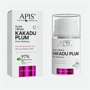 APIS NATURAL COSMETICS Увлажняющий крем с маслом сливовой косточки Home TerPlum Cream, 50 мл