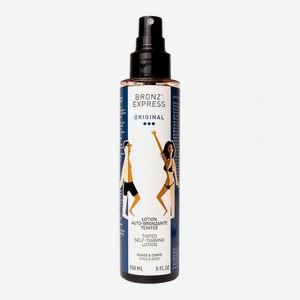 ACADEMIE Автозагар-лосьон с оттенком для лица и тела Academie Bronz Express Original, 150 мл