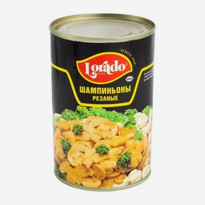 Шампиньоны Lorado резаные 425мл 400 г