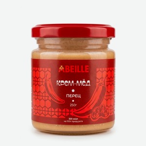 Крем-мед цветочный Abeille с красным перцем, 250 г
