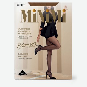 Колготки женские MINIMI Prima 20 den Caramello cветло-бежевые, р. 2