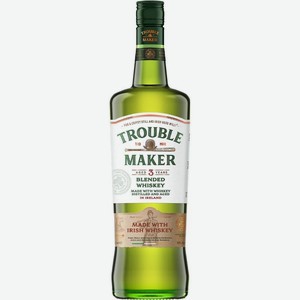 Виски Trouble Maker купажированный 40% 500мл, 500 мл