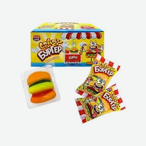 Мармелад Crazy Бургер Канди трейд 10г 10 г