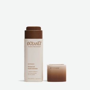 ATTITUDE Тональное масло-стик для лица Oceanly Tinted Oil, Оттенок: Espresso