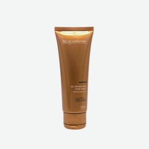 ACADEMIE Тонирующий солнцезащитный гель для лица Academie Bronzecran Sport SPF 6, 75 мл