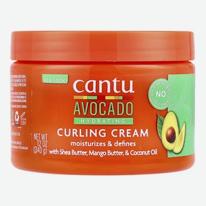CANTU Крем для кудрявых волос Cantu Avocado Hydrating, 340 мл