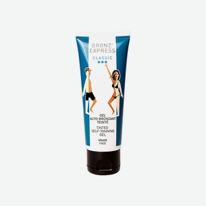 ACADEMIE Автозагар-гель для лица Academie Bronz Express Tinted Self-Tanning Gel, 75 мл