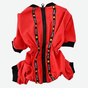 Комбинезон для собак красный