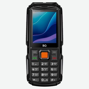 Мобильный телефон BQ 2430L Tank Connect с поддержкой Wi-Fi черный, 2,4 