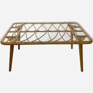 Стол GIARDINO CLUB садовый, искусственный ротанг, 59см 205044-3, Китай