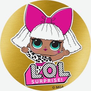 Шоколад молочный L.O.L. Surprise в форме медали, Россия, 4,5 г