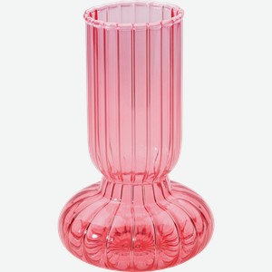 Ваза APOLLO Bubble 16см, цвет розовый, Арт. BBB-05