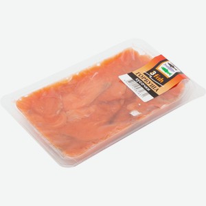 Горбуша 3 Fish солёная кусочки для бутербродов, 80г