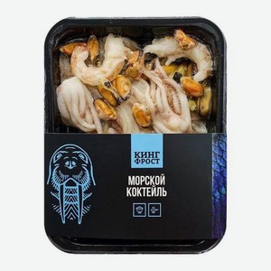 Морской коктейль с осьминогом свежемороженый Кинг Фрост 330г 330 г