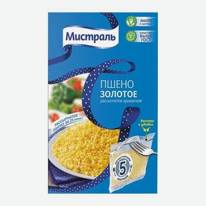 Пшено золотое Мистраль 400г 400 г