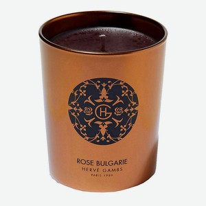 HERVE GAMBS Rose Bulgarie Fragranced Candle, Парфюмированная свеча 190 г