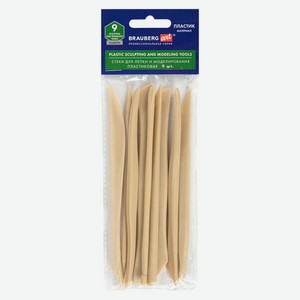 Стеки для лепки и моделования BRAUBERG, 9 шт