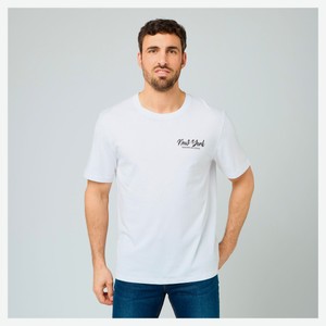 Футболка мужская InExtenso с коротким рукавом белая, р.s-xxl