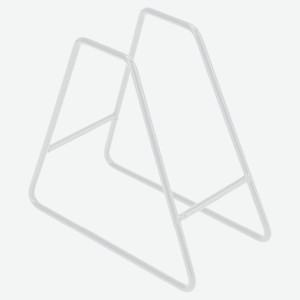 Органайзер для крышек Actuel белый, 15x6,8x13,8 см