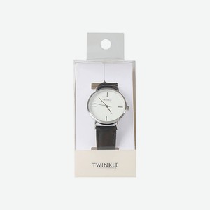 TWINKLE Наручные часы с японским механизмом, black basics, 1 шт.