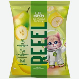 Палочки кукурузные Reeel Груша-банан 20г