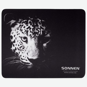 SONNEN Коврик для мыши LEOPARD, 220х180х3 мм.