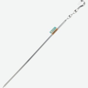 Шампур GIARDINO CLUB плоский 450х10х1,5мм 999718, Россия, 1 шт